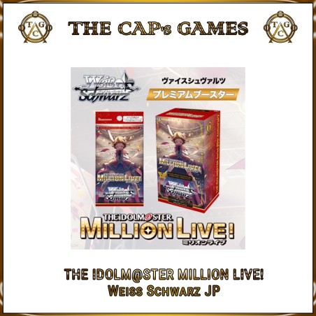 Weiss Schwarz THE IDOLM@STER MILLION LIVE Premium Booster Caixa 6 Packs JP