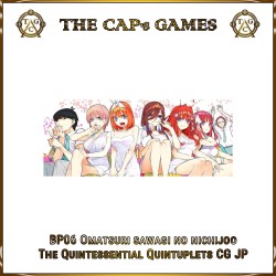 Quintessential Quintuplets CG BP06 Caixa 12 Boosters Omatsuri JP