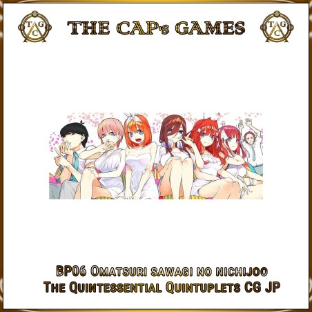 Quintessential Quintuplets CG BP06 Caixa 12 Boosters Omatsuri JP