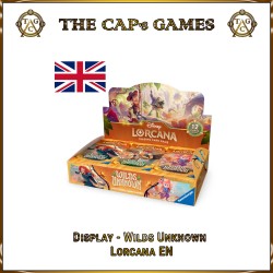 Disney Lorcana Capítulo 12 Terras Desconhecidas Display 24 Boosters EN
