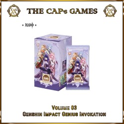 Genshin Impact Genius Invokation Volume 03 Booster Box 18 Packs CN