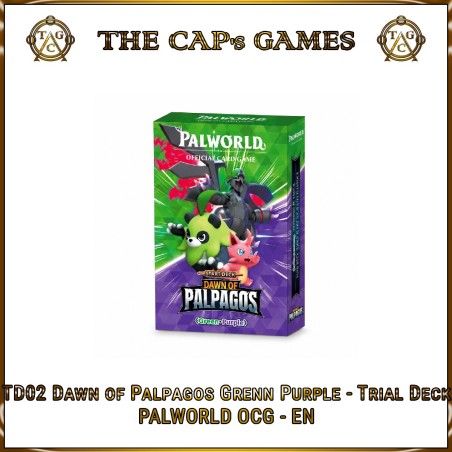 Palworld TD02 Green Purple Trial Deck EN | CAP Games