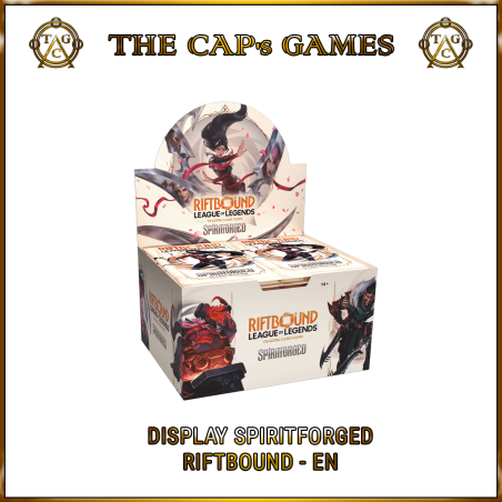 Riftbound Spiritforged Booster Display 24 Boosters EN | CAP Games