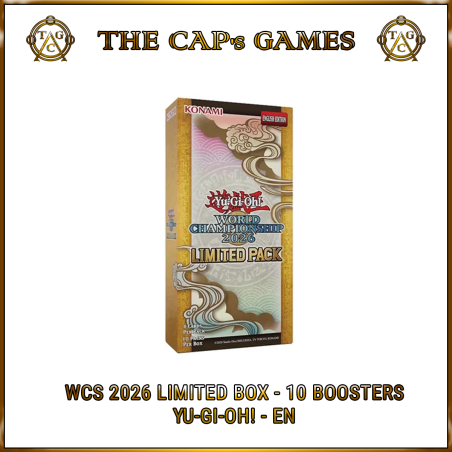 Yu-Gi-Oh! WCS 2026 Limited Pack Display EN | CAP Games