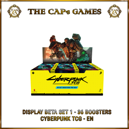 Cyberpunk TCG Welcome to Night City Beta Display 36 Boosters EN | CAP Games