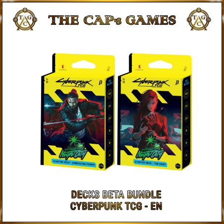 Cyberpunk TCG Starter Deck Bundle Beta EN | CAP Games