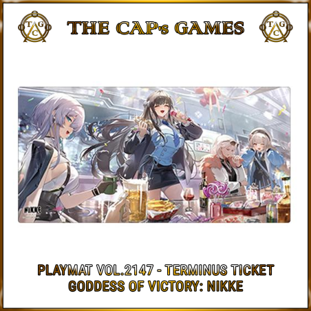 Goddess of Victory: NIKKE - Tapete de jogo Vol.2147 - TERMINUS TICKET