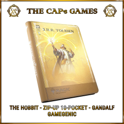 Gamegenic - Magic: The Gathering - The Hobbit - Álbum Zip-Up 18 Bolsos - Gandalf / Lord of the Eagles