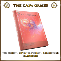 Gamegenic - Magic: The Gathering - The Hobbit - Álbum Zip-Up 18 Bolsos - Arkenstone / Smaug