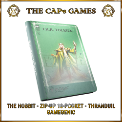 Gamegenic - Magic: The Gathering - The Hobbit - Álbum Zip-Up 18 Bolsos - Thranduil / Mountain King