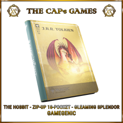 Gamegenic - Magic: The Gathering - The Hobbit - Álbum Zip-Up 18 Bolsos - Gleaming Splendor / King of Dale