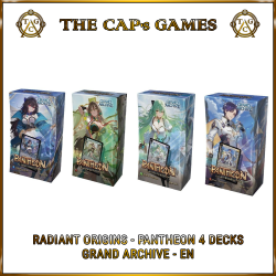 Grand Archive - Radiant Origins - Pantheon 4-Deck Set - EN