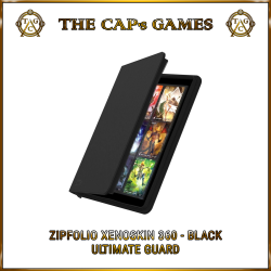 Ultimate Guard - Zipfolio Xenoskin 18-Pocket 360 - Black
