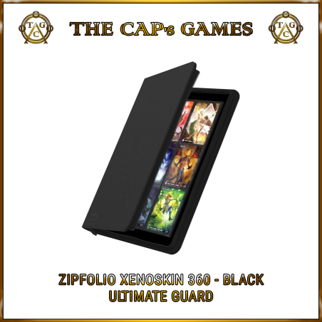 Ultimate Guard - Zipfolio Xenoskin 18-Pocket 360 - Black