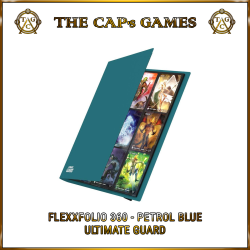 Ultimate Guard - Flexxfolio 18-Pocket 360 - Petrol Blue