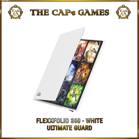Ultimate Guard - Portfólio Flexxfolio 18 Bolsos 360 - Branco