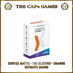 Ultimate Guard - Protetores Cortex Matte Standard (100) - Laranja