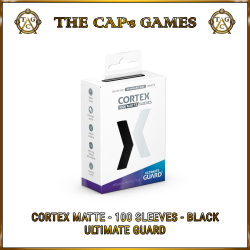 Ultimate Guard - Protetores Cortex Matte Standard (100) - Preto