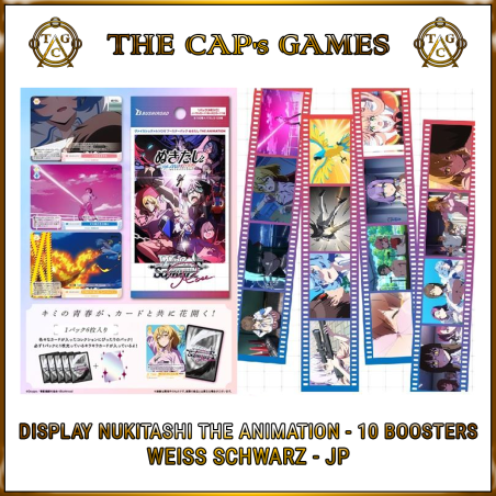 Weiss Schwarz - Weiss Schwarz Rose - Nukitashi The Animation - Booster Display (10) - JP