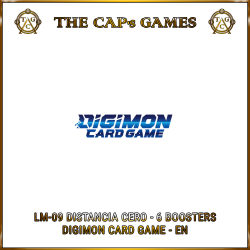 [pre-order] Digimon Card Game - LM-09 Distance Zero - Caixa de 6 packs - EN