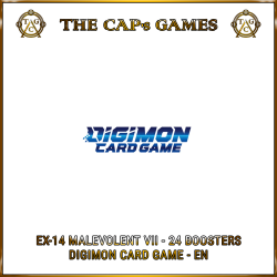 [pre-order] Digimon Card Game - EX-14 Malevolent VII - Caixa de 24 boosters - EN