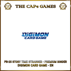 [pre-order] Digimon Card Game - PB-25 Digimon Story Time Stranger - Premium Binder Set - EN
