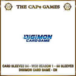 [pre-order] Digimon Card Game - Official Card Sleeves 04 - WCS Season 1 Key Visual - 60 un.