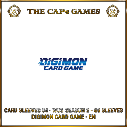 [pre-order] Digimon Card Game - Official Card Sleeves 04 - WCS Season 2 Key Visual - 60 un.