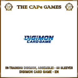 [pre-order] Digimon Card Game - Official Card Sleeves 04 - In-Training Digimon, Assemble! - 60 un.