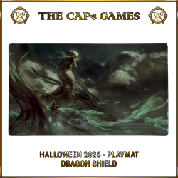 Dragon Shield - Tapete de jogo - Halloween 2026