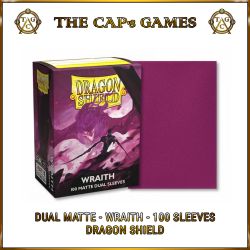 Dragon Shield - Dual Matte Wraith - 100 protetores standard