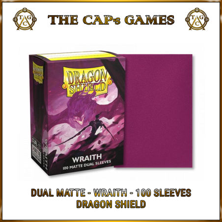 Dragon Shield - Dual Matte Wraith - 100 protetores standard