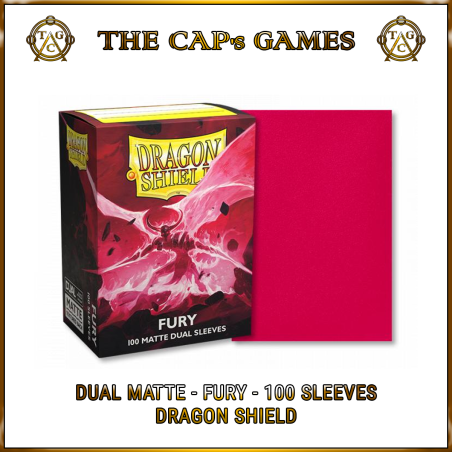 Dragon Shield - Dual Matte Fury - 100 protetores standard