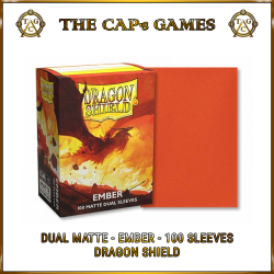 Dragon Shield - Dual Matte Ember - 100 protetores standard