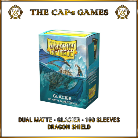 Dragon Shield - Dual Matte Glacier - 100 protetores standard