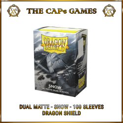 Dragon Shield - Dual Matte Snow - 100 protetores standard
