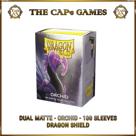 Dragon Shield - Dual Matte Orchid - 100 protetores standard