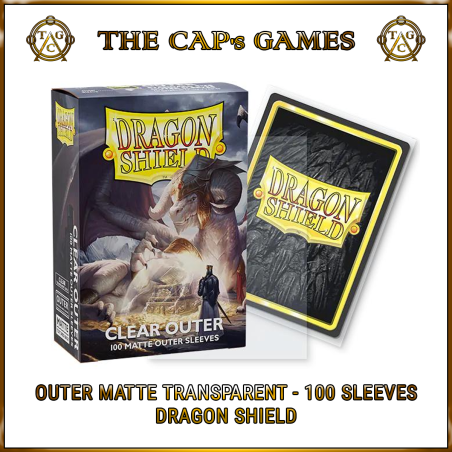 Dragon Shield - Outer Matte Transparent - 100 protetores exteriores