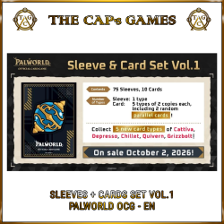 [pre-order] Palworld OCG - Sleeves + Cards Set Vol.1 - EN