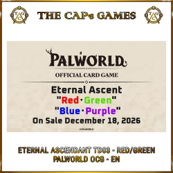 [pre-order] Palworld OCG - Eternal Ascendant TD03 - Baralho Red-Green - EN
