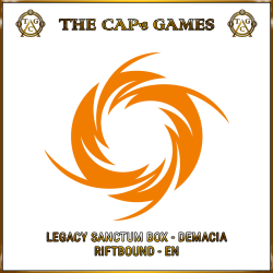 [pre-order] Riftbound - Legacy - Caixa Sanctum - Demacia
