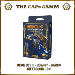 [pre-order] Riftbound - Legacy - Baralho de Campeão Garen - EN