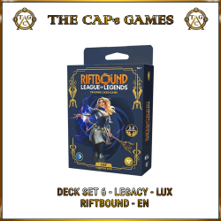 [pre-order] Riftbound - Legacy - Baralho de Campeão Lux - EN