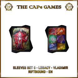 [pre-order] Riftbound - Legacy - Protetores de cartas Vladimir - 70 un.