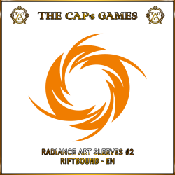 [pre-order] Riftbound - Radiance - Protetores de cartas #2 - 100 un.