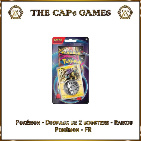 Pokémon - Duopack com 2 packs - Raikou - FR