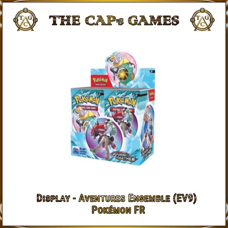 Pokémon EV9 Aventuras Juntas Display 36 Boosters FR | JCC Pokémon