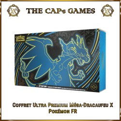 Pokémon Ultra Premium Méga-Dracaufeu X-ex 18 Boosters FR | Coffret JCC Pokémon
