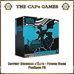 Pokémon ETB Foudre Noire EV10.5 FR | 9 Boosters JCC Pokémon