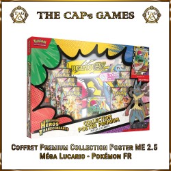 Pokémon Coleção Premium Poster Méga-Lucario ME02.5 FR | 10 Boosters